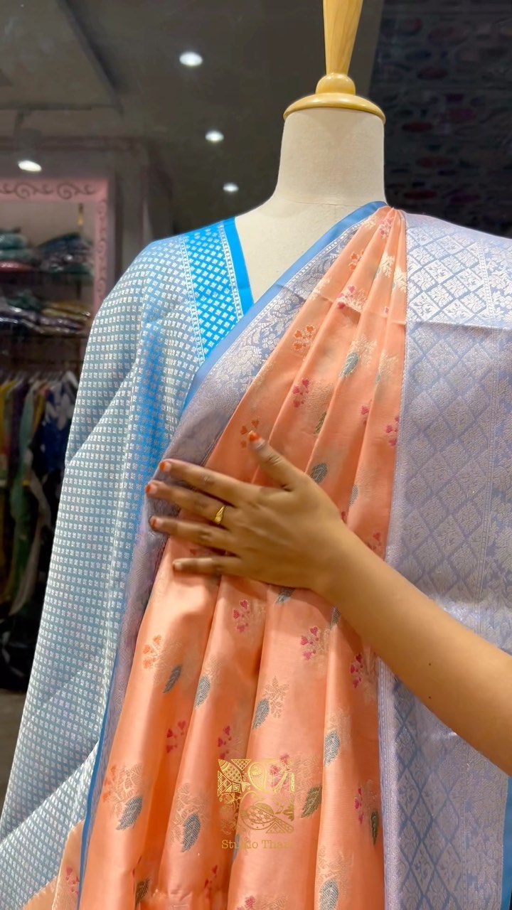 Semi silk saree - Studio Thari